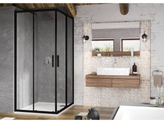 Ravak –  Ravak BLSRV2 90x90, lesk+transparent