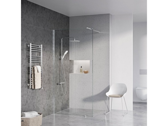 Ravak Walk-In Wall Set 70, bílá matná+transparent
