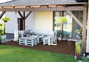 G21 WPC dlaždice Palmyra, Indický teak, balení 1 m2
