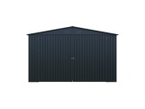 Kovová garáž 3,8 x 6 m se sedlovou střechou Antracit Riwall PRO RMCG 20x13 Anthracite
