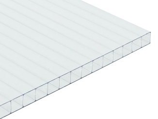Pergola –  Exolon 2/10 mm Ultra light 2000 mm x 1050 mm, číra