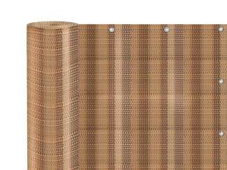 Na balkon –  Scobax Balcony eyelet 500 cm x 100 cm, béžová / hnědá