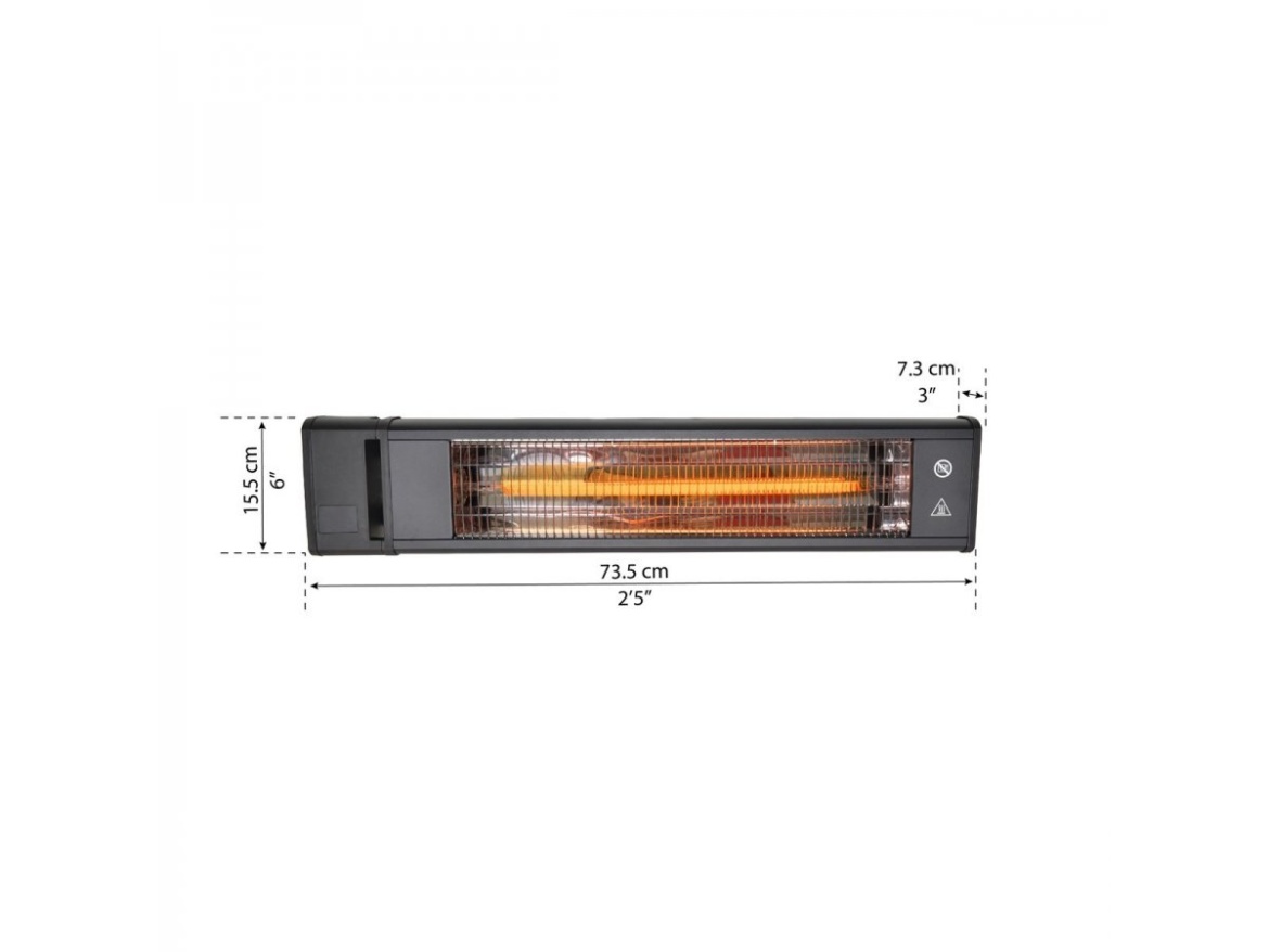 Palram - Canopia Infračervené topidlo 1800 W