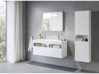 Koupelnový nábytek –  Ravak SD Natural 120 skříňka pod umyvadlo bílá