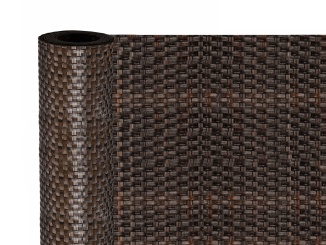 Na plot –  Scobax Fence belt 255 cm x 19 cm, čierna / hnedá
