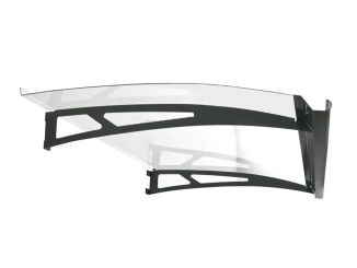 Vchodové stříšky Scobax –  Savespot Tauri 140 x 90 cm antracit/číra