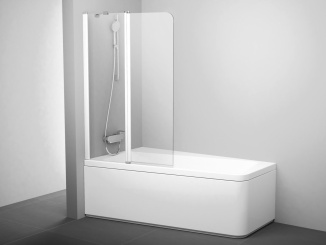 Rohové vany –  Ravak 10CVS2 100 L, biela+transparent