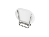 Ravak Sedadlo Chrome, clear/biela