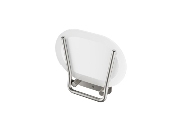 Ravak Sedadlo Chrome, clear/biela