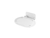 Ravak Sedadlo Chrome, clear/biela
