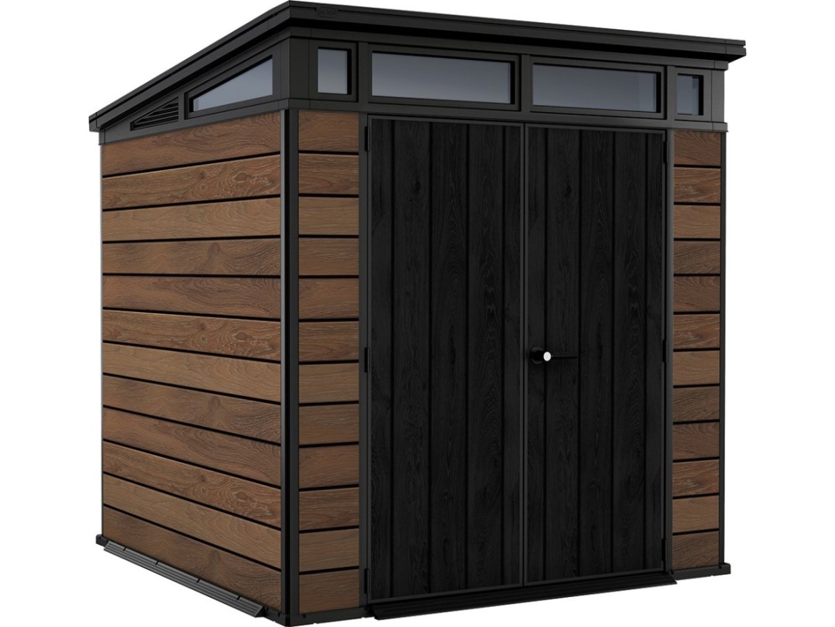 Keter Zahradní domek  Signature 7x7 Walnut, s podlahou