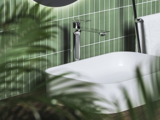 Vodovodní baterie –  Ravak PN 015.00CR Umyvadlová stojánková baterie 300 mm bez výpusti, chrom