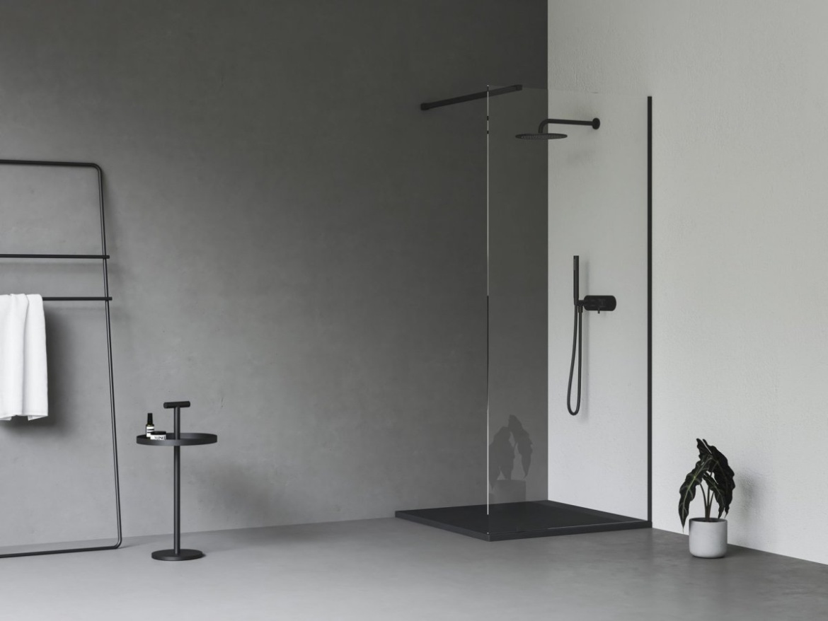Ravak Walk-In Wall Set 70, bílá matná+transparent
