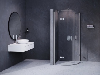 Sprchování –  Ravak SMSKK4 90x90, lesk/chróm+transparent