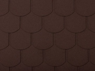 Asfaltové střešní šindele Covernit –  Uni Strong bobrovka hnedá 3,85 m²