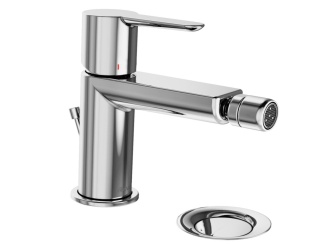 Ravak –  Ravak PU 055.20BLM Bidetová batéria 151 mm s odtokovou armatúrou ClickClack, čierna matná