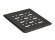 Chuděj ND-Mřížka Black pro nástavec 125 × 125 mm