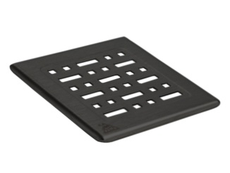 Mřížky –  Chuděj ND-Mřížka Black pro nástavec 125 × 125 mm