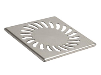 Technická sanita –  Chuděj ND-Mřížka pro nástavec 125 × 125 mm 1,5 mm, Sun