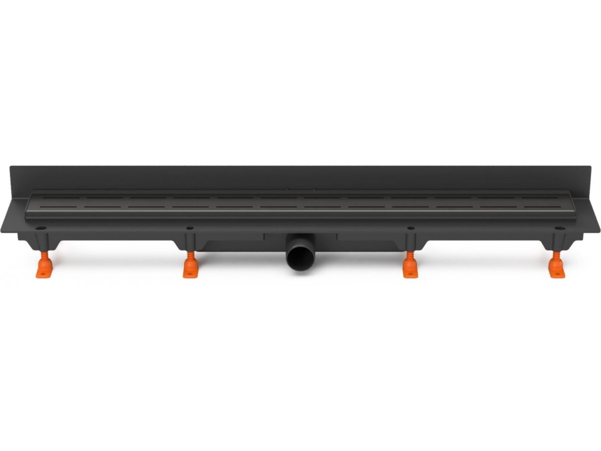 Žlab Chuděj LZB 40 Black (ke stěně)