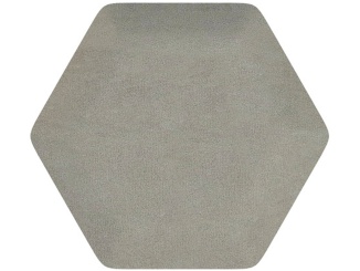 Čalouněné panely –  Riwiera Hexagon 6x15 cm šedá