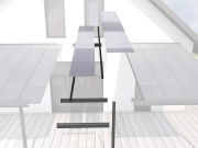 Prodloužení k hliníkové pergole Gutta Rozšíření Terrassendach Original
