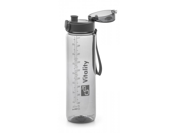 G21 Láhev  na pití, 1000 ml, šedá