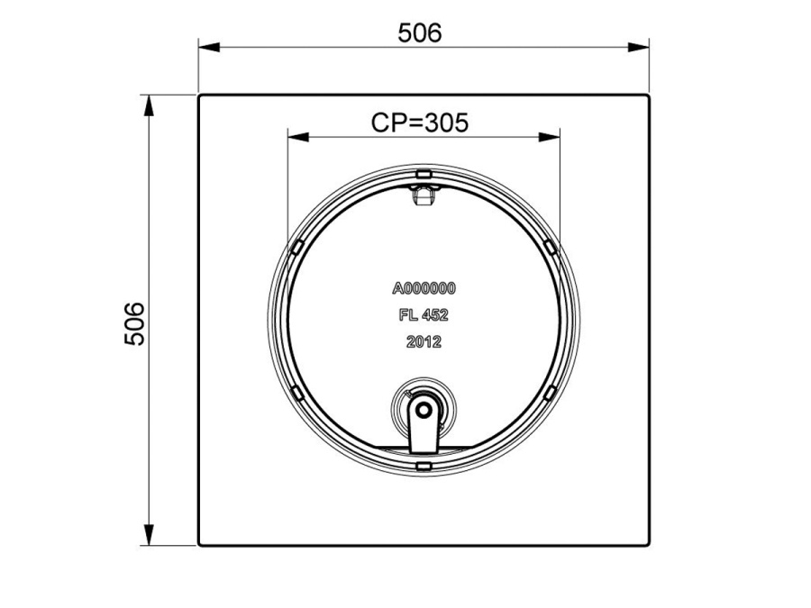 Poklop Copro NDV