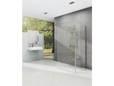 Ravak Walk-In Corner Set 120x80, lesk+transparent
