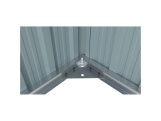 Kovová garáž 3,8 x 6 m se sedlovou střechou Antracit Riwall PRO RMCG 20x13 Anthracite