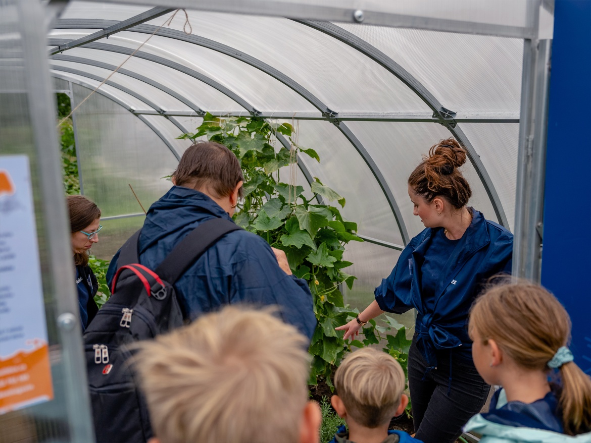 Náš autonomní skleník na hortibotickém dni