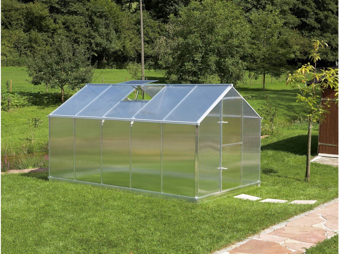 Zahradní skleník z polykarbonátu Gutta Gardentec F