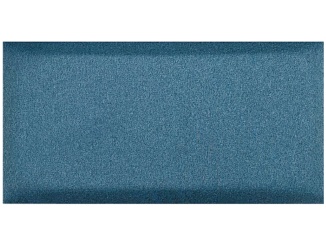 Čalouněné panely –  Luna Rectangle 60x30 cm modrá