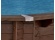 Tuindeco Luxury wooden swimming pool | Stainless Steel Corner Pieces for swimming pool Cas Abou