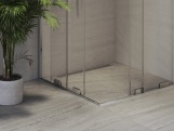 Ravak RORV2 80x80, lesk+transparent