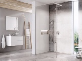 Ravak Walk-In Wall Set 70, bílá matná+transparent