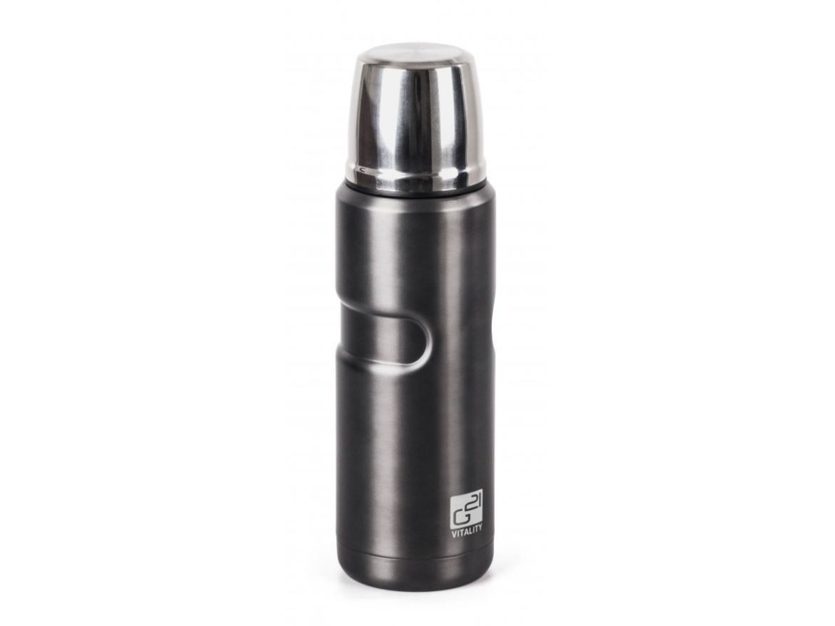 G21 Termoláhev  na pití, 500 ml, ocelově šedá