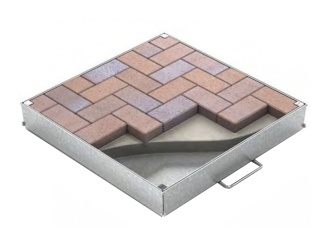 Poklopy Elkington –  Poklop XP 250 600 x 600 mm 95 mm C250