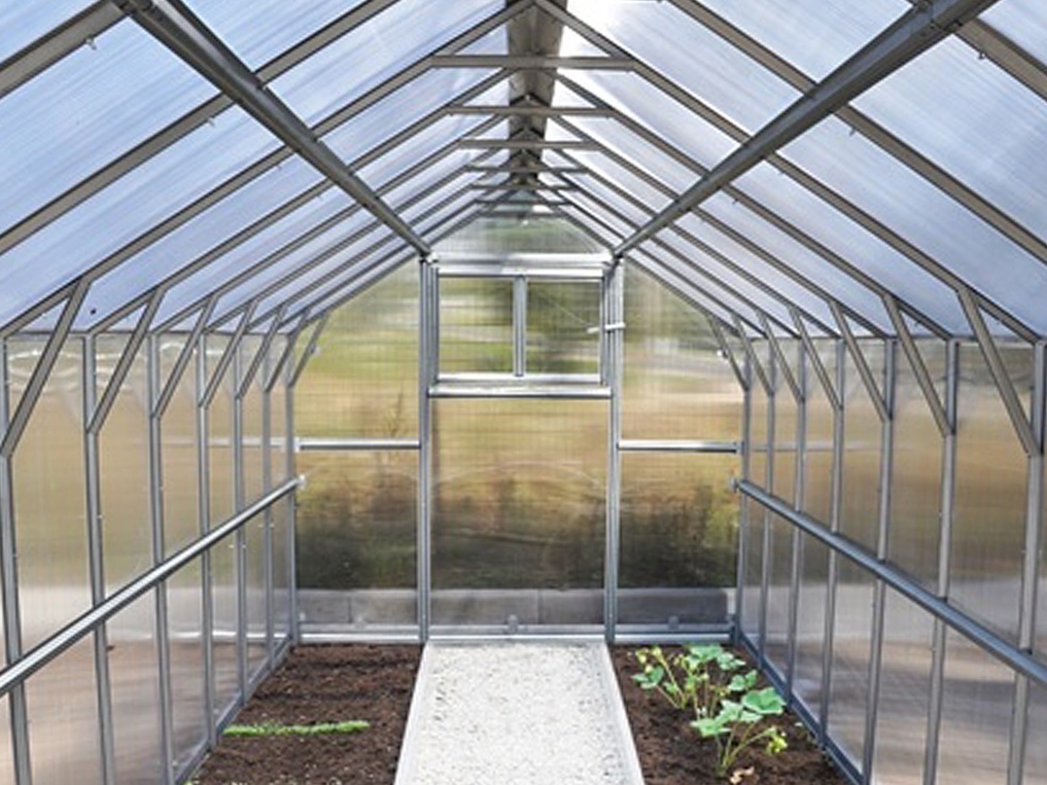 Zahradní skleník z polykarbonátu Gutta Gardentec H