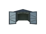 Kovová garáž 3 x 6 m se sedlovou střechou Antracit Riwall PRO RMCG 20x10 Anthracite