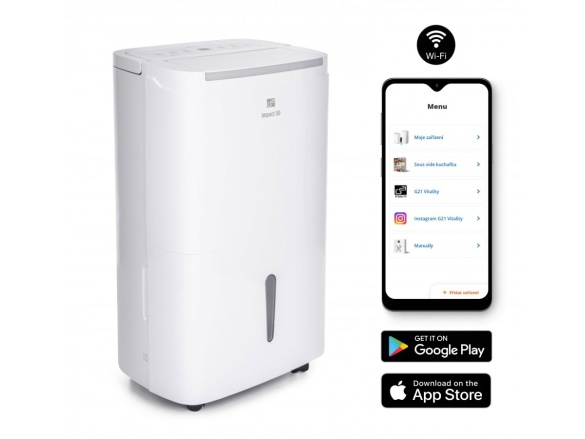 G21 Odvlhčovač  Impact 50, kapacita 50l/24h, WiFi