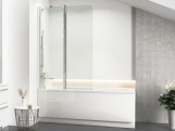 Ravak CVS2 100 P, satin+transparent