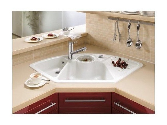 Kuchyňské dřezy Villeroy & Boch Solo Corner 1075.20R