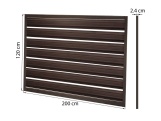 Plotový dílec Scobax Horizontal