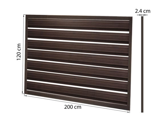 Plotový dílec Scobax Horizontal