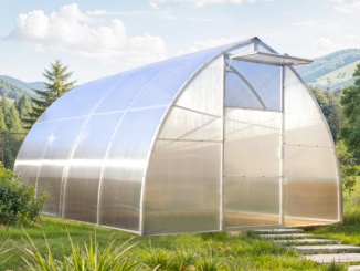 Obloukové skleníky s podezdívkou –  Scout 4 x 3 m polykarbonát 4 mm