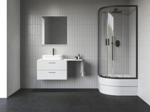 Ravak NBLCP4 Sabina 90x90, lesk+transparent