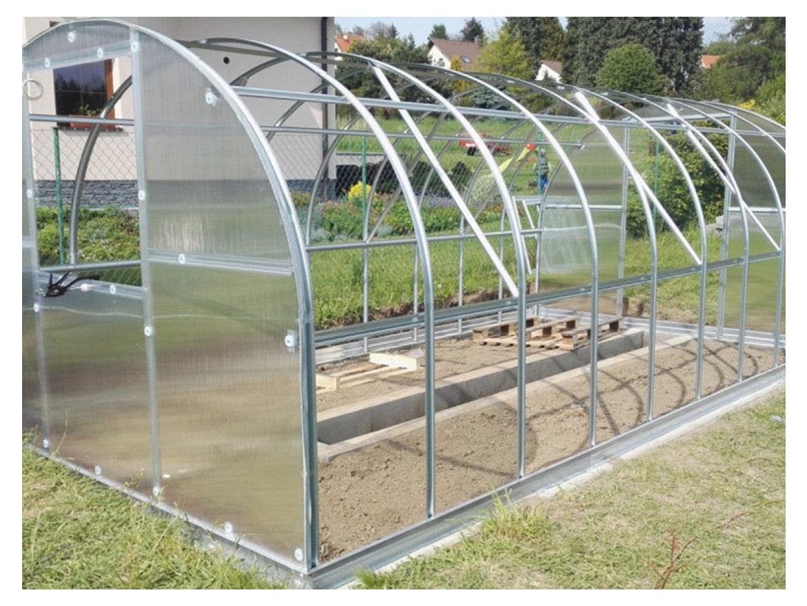 Zahradní skleník z polykarbonátu Gutta Gardentec Classic