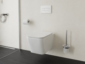 Sanitární keramika –  Ravak WC Natural RimOff set, závesné, biela