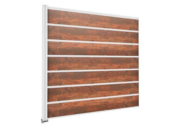 Prodloužení plotového dílce laminát Gutta Guttafence Premium